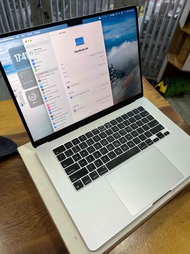 Apple MacBook Air M2 15 inch 8GB/256GB 99% mới. Mua bán Laptop tại Quận Tân Phú Tp Hồ Chí Minh được đăng bởi Phan Tien Sỹ hình 1