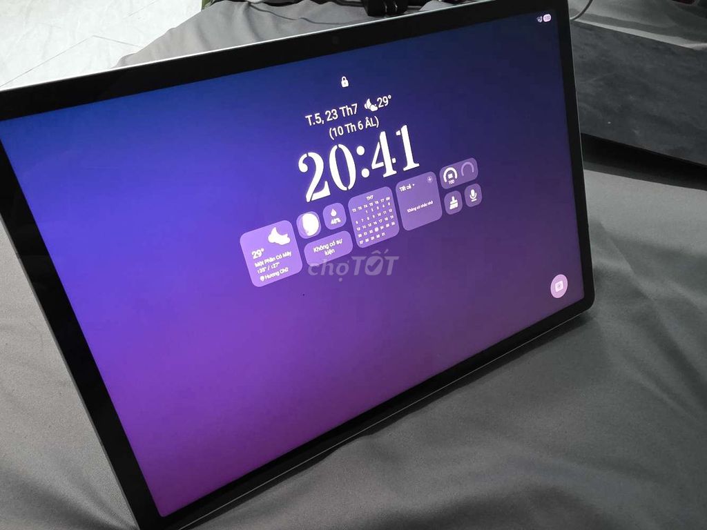 Samsung Galaxy Tab 9 SE+ phụ kiện đầy đủ. Mua bán Máy tính bảng tại Thị xã Hương Trà Thừa Thiên Huế được đăng bởi Giang HT hình 1