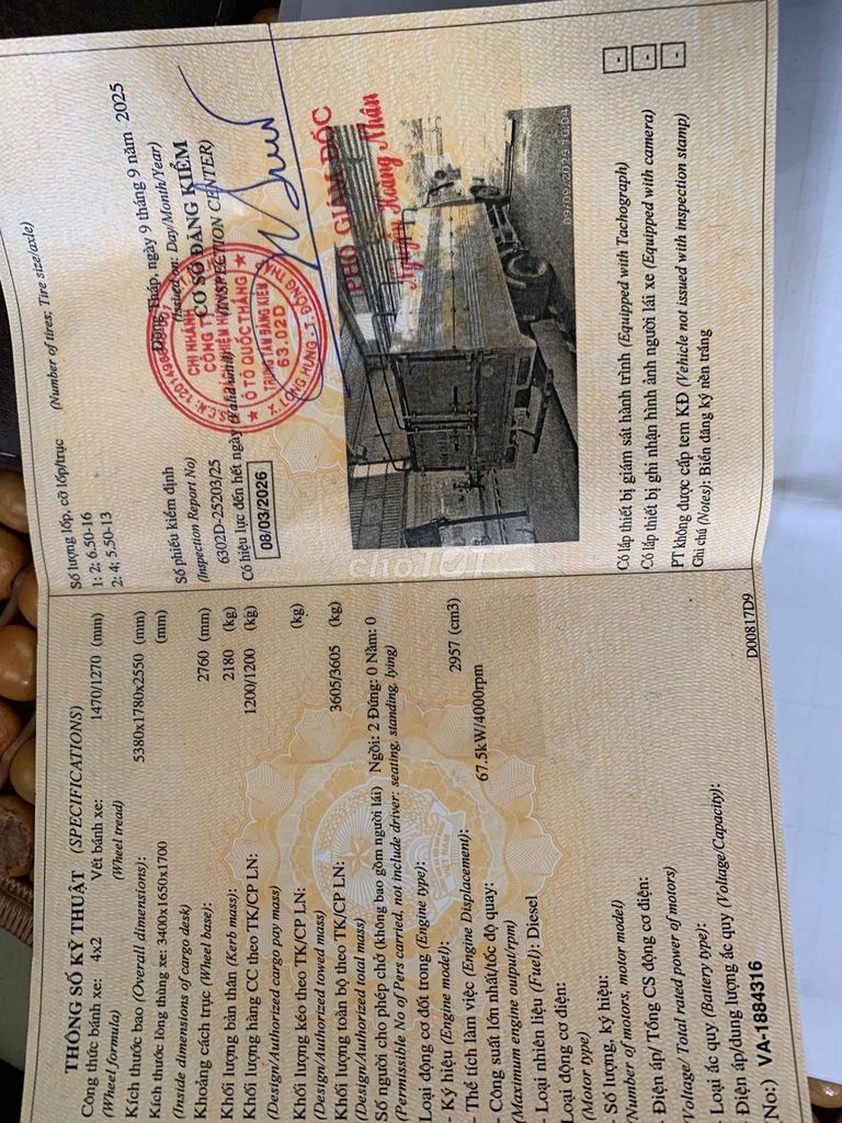 kia 3000/2007 không lạnh. Mua bán Xe tải, xe ben tại Huyện Châu Thành Bến Tre được đăng bởi nguyen van trung hình 4