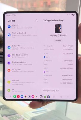 Galaxy Z Fold 4 512GB chính hãng SSVN giá tốt