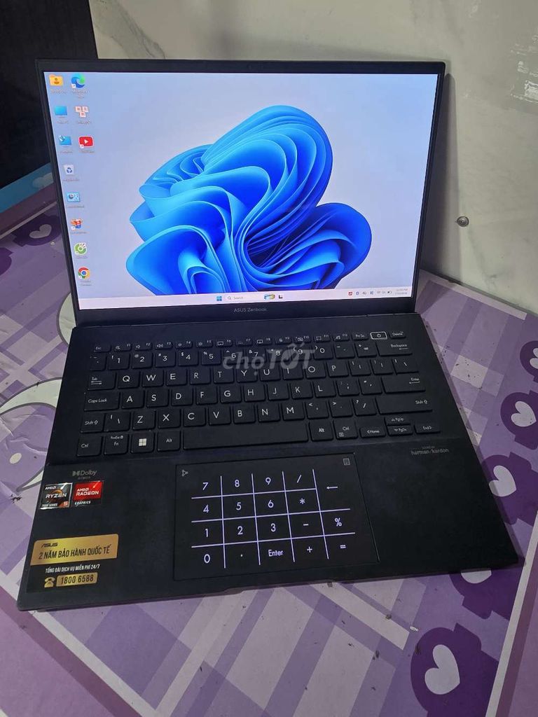 Zenbook UM3402YAR R5 7530U/16GB/512G/14" Oled 2.8K. Mua bán Laptop tại Quận 12 Tp Hồ Chí Minh được đăng bởi Cầm Đồ Thanh Lý hình 1
