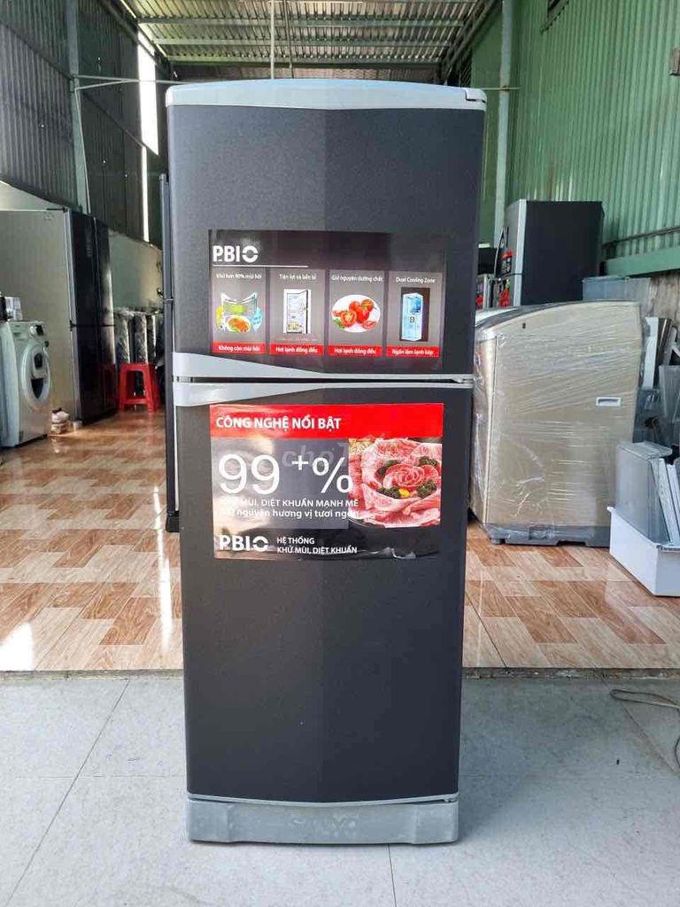 Tủ lạnh SANYO  145 lít. Mua bán Tủ lạnh tại Thành phố Thủ Dầu Một Bình Dương được đăng bởi ĐIỆN MÁY ĐỨC MẠNH hình 1