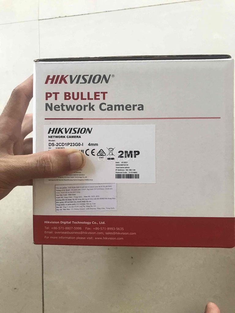 Thanh Lý Camera IP  PTZ Hikvision Ngoài trời