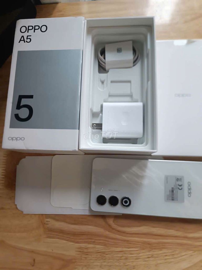 OPPO A5 (2025) 128GB Trắng Như mới. Mua bán Điện thoại tại Quận Tân Phú Tp Hồ Chí Minh được đăng bởi MÁY CHÍNH HÃNG  hình 1