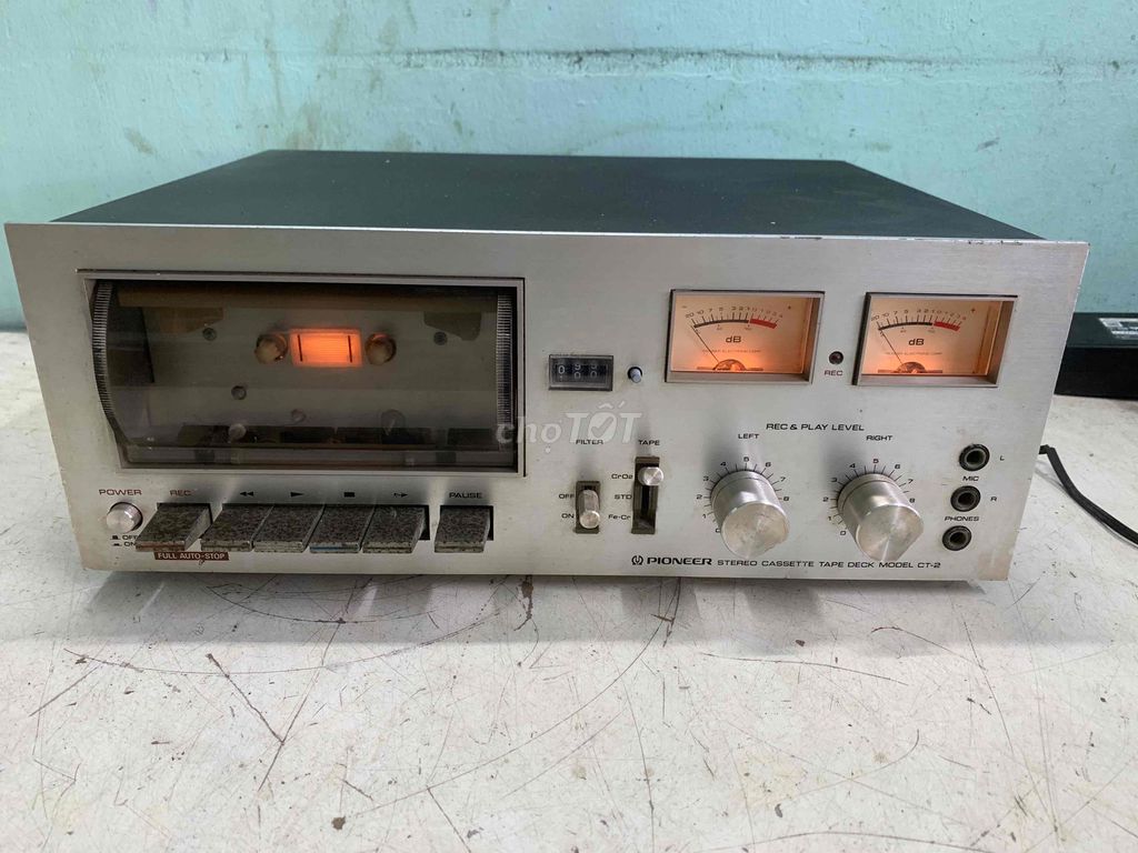 Pioneer CT2 cổ đẹp thu tốt phát tốt. Mua bán Tivi, Âm thanh tại Thành phố Bến Tre Bến Tre được đăng bởi trần Anh hình 1