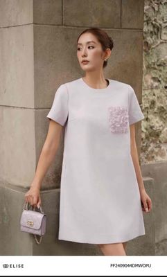 Đầm suông Elise tím nhạt, size S. Mua bán Quần áo tại Thành phố Biên Hòa Đồng Nai được đăng bởi Phùng Thị Ngọc Linh
