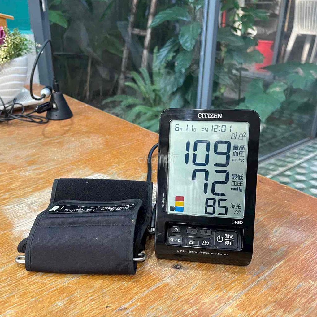 Máy đo huyết áp Citizen CH552 Đen. Mua bán Đồ chuyên dụng, Giống nuôi trồng tại Thành phố Trà Vinh Trà Vinh được đăng bởi Huỳnh Lê Tân hình 1
