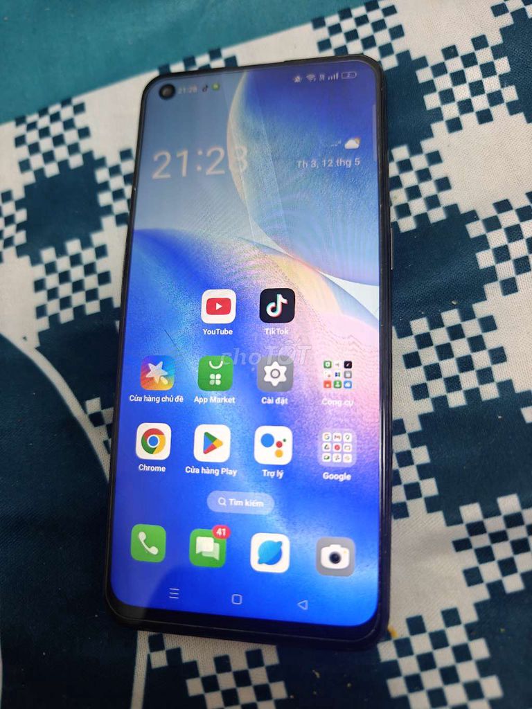 Oppo Reno 5 128GB Đen. Mua bán Điện thoại tại Huyện Hàm Thuận Nam Bình Thuận được đăng bởi phong  hình 1