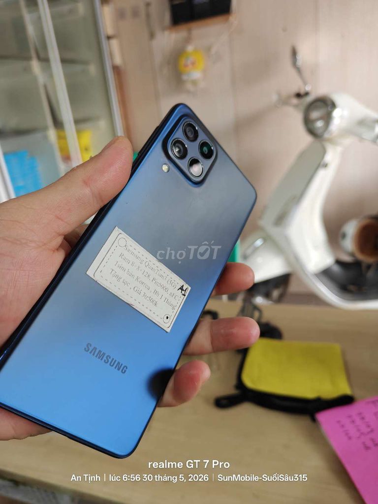 Samsung QuanTum3 5G r8+128 Pin5000 NFC 1s zin100. Mua bán Điện thoại tại Huyện Trảng Bàng Tây Ninh được đăng bởi Sun Mobile Shop Điện Thoại Trảng Bàng Tây Ninh 01 hình 1