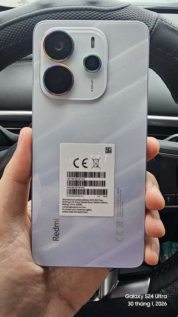 Xiaomi Redmi Note 14 128GB Bạc. Mua bán Điện thoại tại Quận Long Biên Hà Nội được đăng bởi Nhất trung hình 1