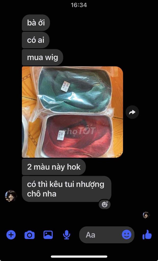 [Cosplay] Tóc giả lưới hoa 100cm Đỏ đô/Xanh lá. Mua bán Phụ kiện thời trang khác tại Huyện Thoại Sơn An Giang được đăng bởi Dương hình 1