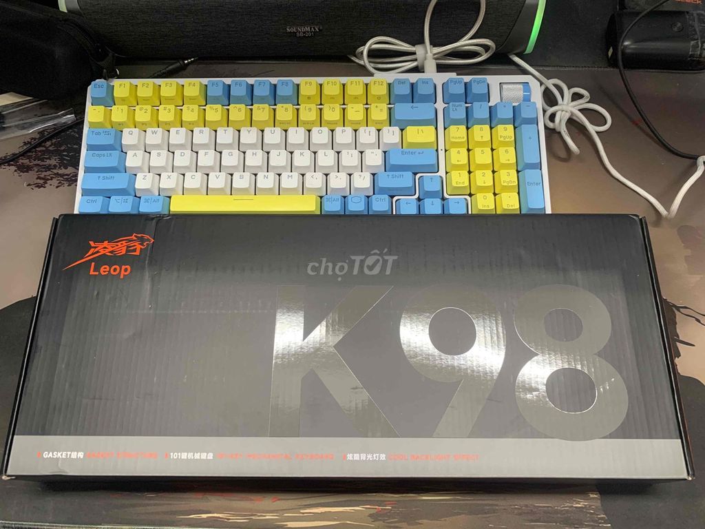 Bàn phím cơ Lingbao K98. Mua bán Phụ kiện (Màn hình, Chuột...) tại Quận Đống Đa Hà Nội được đăng bởi Tuấn anh hình 1