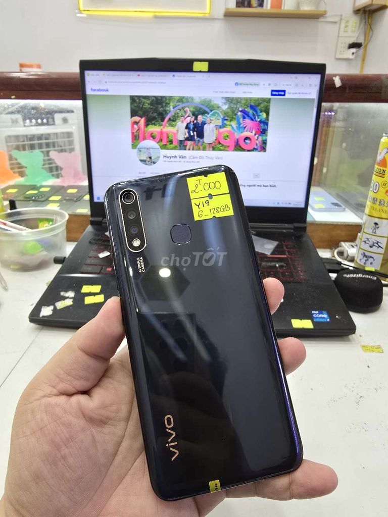 Vivo Y19 128GB - Ram 6. Mua bán Điện thoại tại Thành phố Long Xuyên An Giang được đăng bởi Facebook Cầm Đồ Thúy Vân hình 1