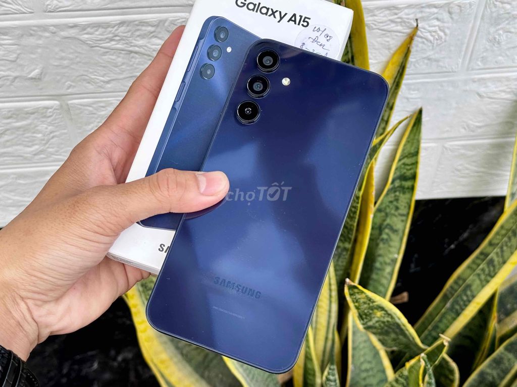 SAMSUNG A15 8GB/256GB Full Hộp 99% BH TGDĐ 9/2025