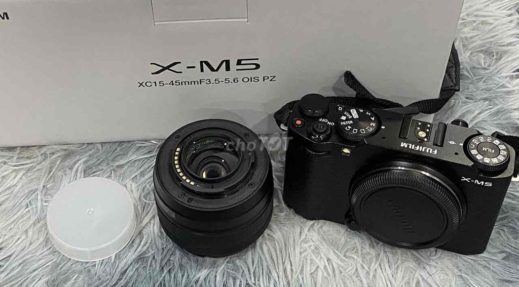 Máy ảnh Fujifilm X-M5 Đen 15-45mm BH 6/2027. Mua bán Máy ảnh, Máy quay tại Quận 5 Tp Hồ Chí Minh được đăng bởi Phan Thế Phong  hình 1