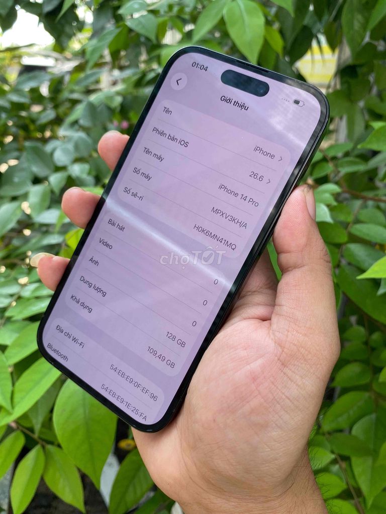 Apple iPhone 14 Pro 128GB Đen Like New. Mua bán Điện thoại tại Huyện Bình Chánh Tp Hồ Chí Minh được đăng bởi Lâm mobiphone hình 1