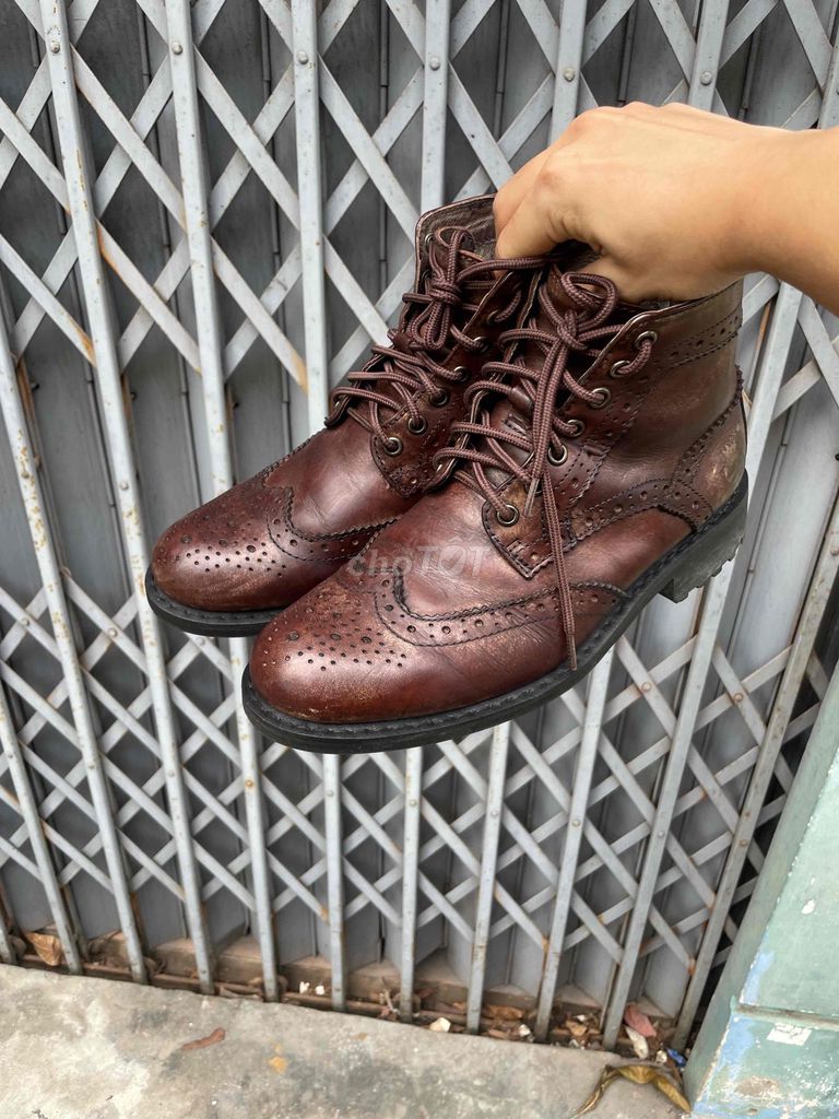 Giày bốt Timberland Nam Da Nâu Size 41. Mua bán Giày dép tại Quận Hoàng Mai Hà Nội được đăng bởi 23. Vũ Ngọc “Vũ” Ninh hình 1
