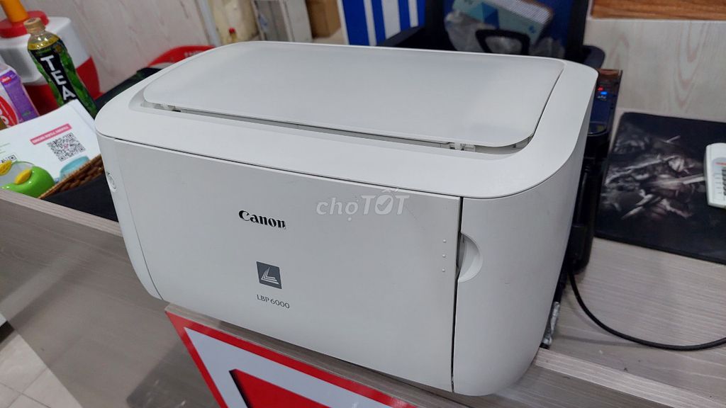 Máy in Laser Canon 6000 cũ đẹp - mực mới