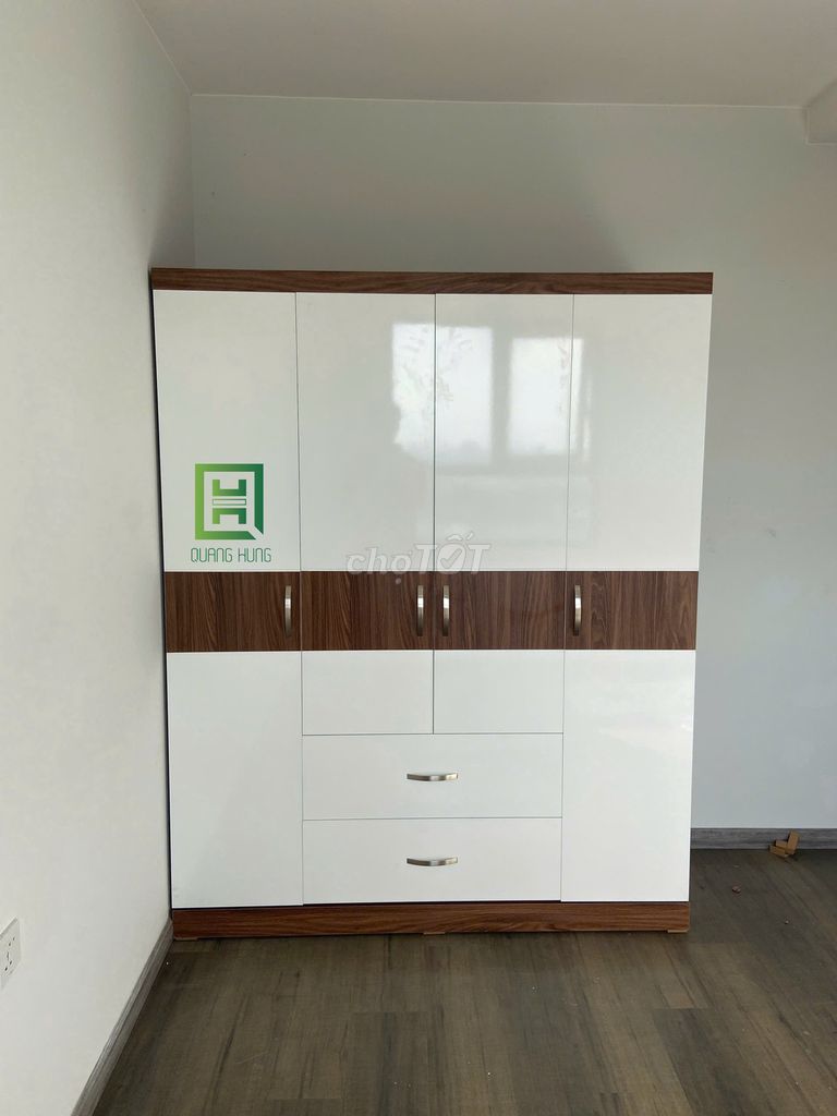 Tủ quần áo Gỗ MDF-TỦ QUẦN ÁO-TỦ MDF=TỦ QUẦN ÁO MDF. Mua bán Tủ, kệ gia đình tại Quận Gò Vấp Tp Hồ Chí Minh được đăng bởi Nội thất Quang Hùng hình 1