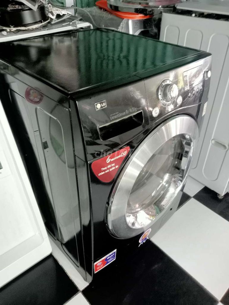 Thanh lý máy LG Giặt 9kg/Sấy khô mặt liền. Mua bán Máy giặt tại Quận Tân Phú Tp Hồ Chí Minh được đăng bởi Điện Tử Quách Điêu hình 1