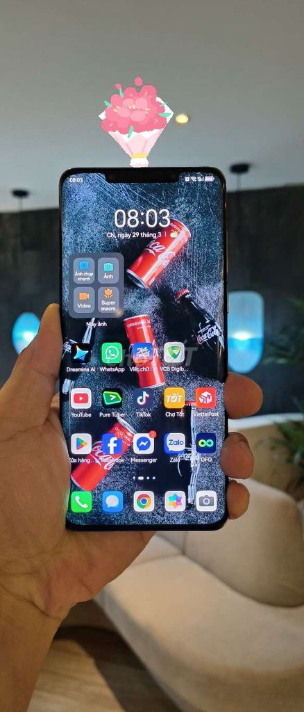 Huawei Mate 50 Pro Đen. Mua bán Điện thoại tại Quận Hải Châu Đà Nẵng được đăng bởi Ở Đây Có Hương Thơm Làm Hài Lòng Bạn hình 1