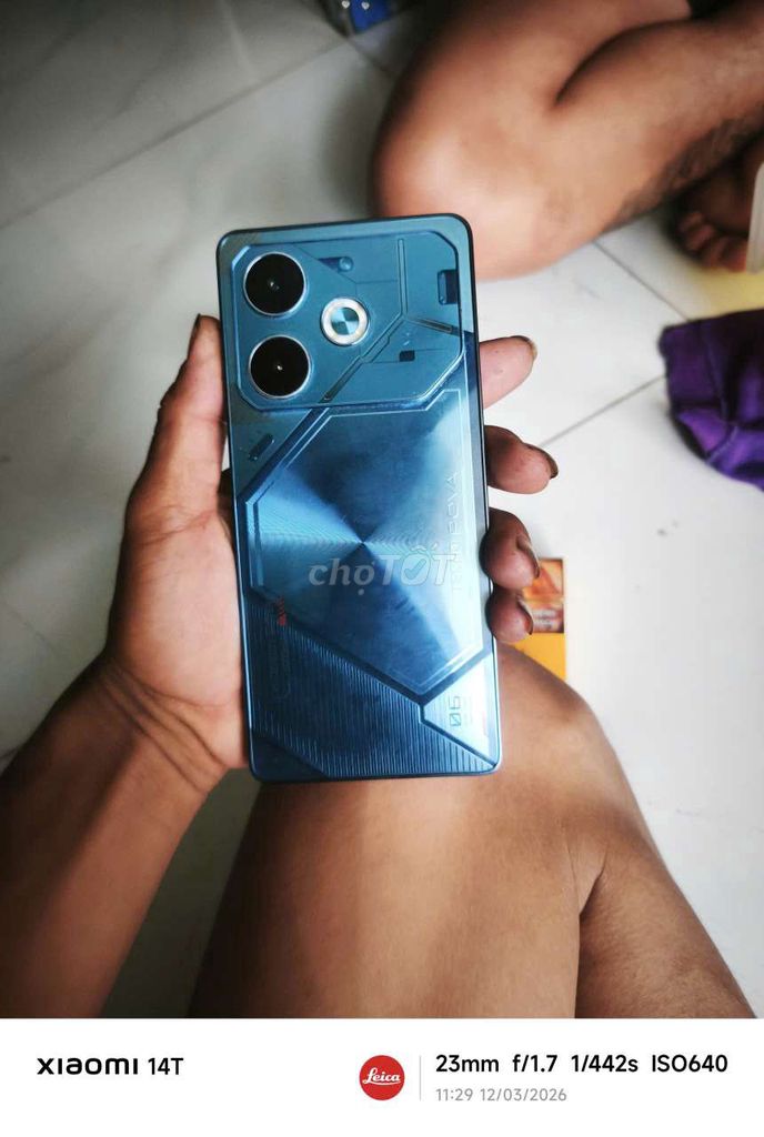 Tecno Pova 6 256GB Xanh. Mua bán Điện thoại tại Huyện Hóc Môn Tp Hồ Chí Minh được đăng bởi thành son hình 1