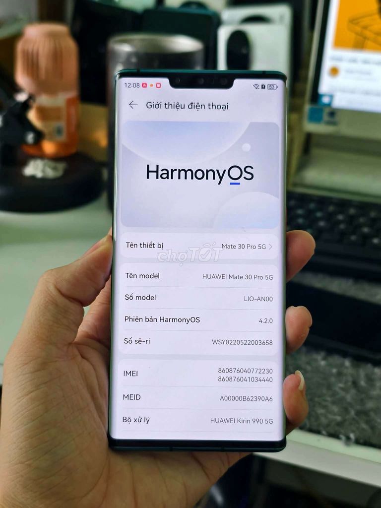 Huawei Mate 30 Pro 5G 128GB . Mua bán Điện thoại tại Quận Bình Tân Tp Hồ Chí Minh được đăng bởi Danh Quân hình 1