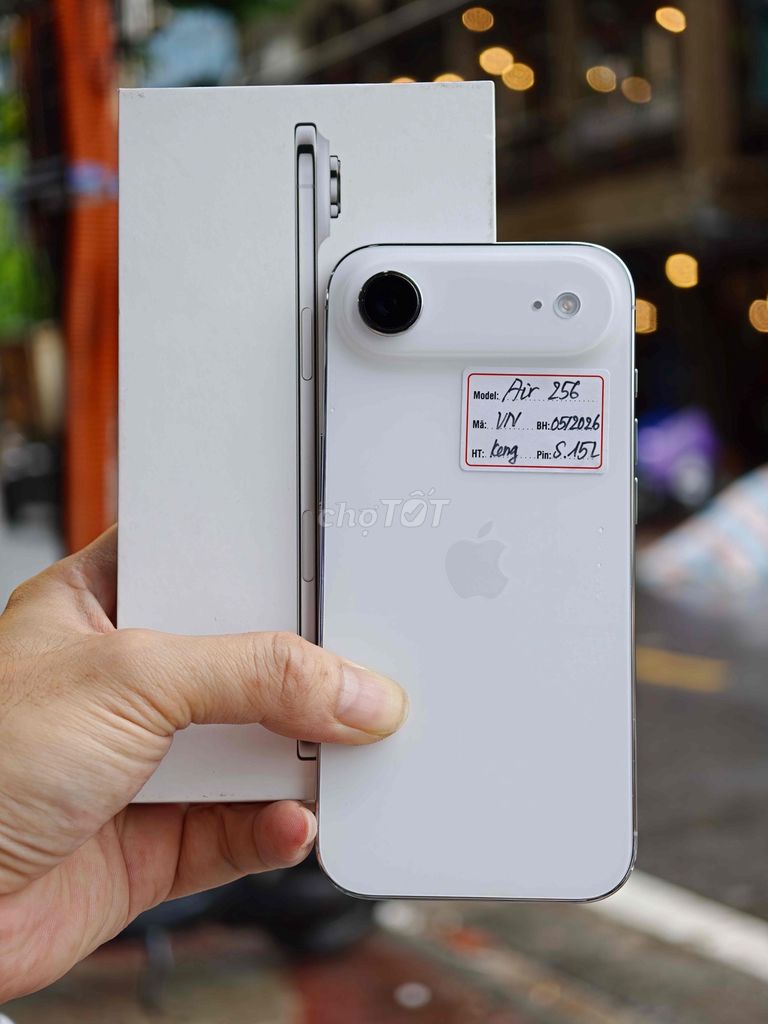 iphone Air-256gb White Likenew sạc 15Lần Tgdđ. Mua bán Điện thoại tại Quận Đống Đa Hà Nội được đăng bởi Quý Hoàng hình 1