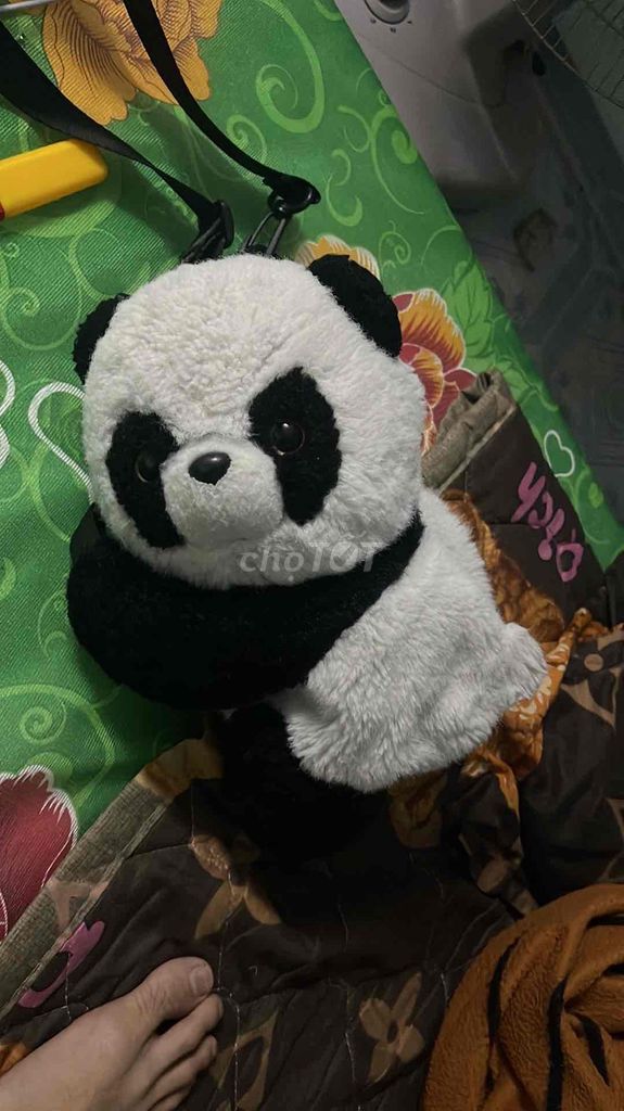 Túi đeo chéo Lông Gấu trúc Đen trắng Unisex. Mua bán Túi xách tại Quận 12 Tp Hồ Chí Minh được đăng bởi kẻ phiêu bạc hình 1