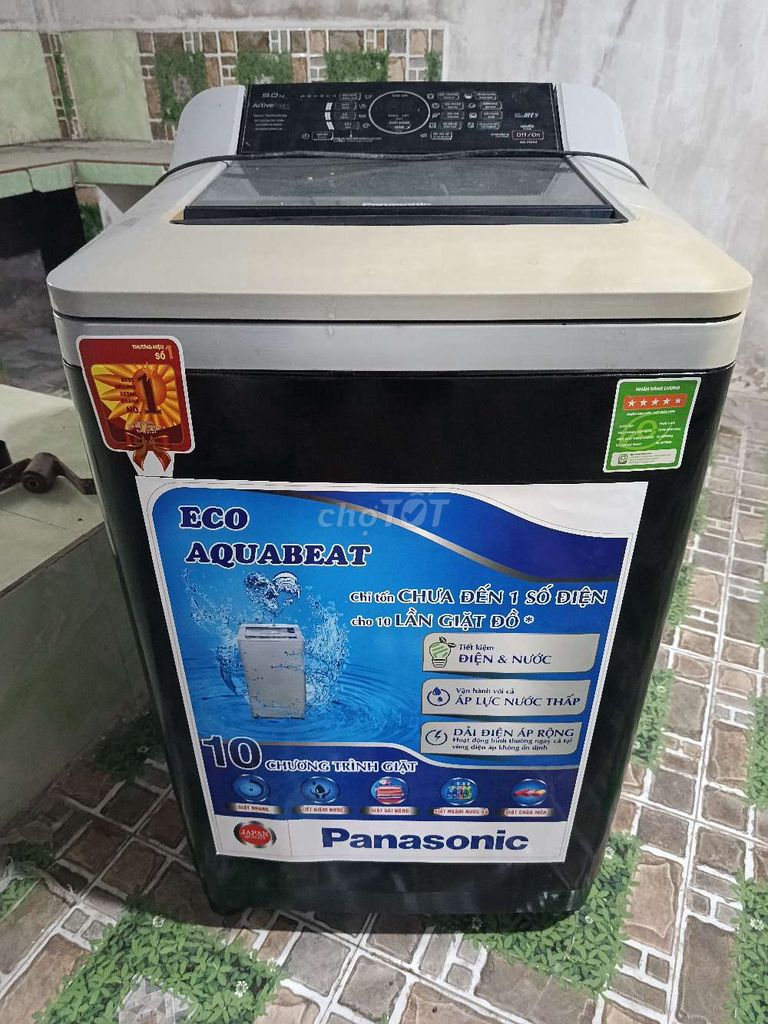 Máy giặt Panasonic Eco Aquabeat 9.0 kg Đen, trắng. Mua bán Máy giặt tại Quận Ninh Kiều Cần Thơ được đăng bởi Hiếu  hình 1
