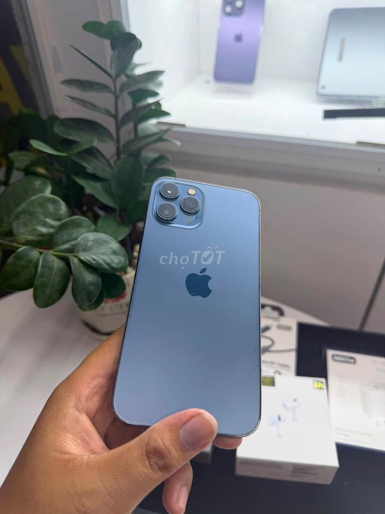 Apple iPhone 12 Pro Max 512GB Xanh Đẹp, zin full. Mua bán Điện thoại tại Quận 10 Tp Hồ Chí Minh được đăng bởi Hội Đồ Điện Tử hình 1