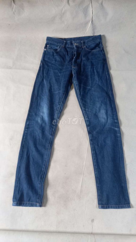 Quần jean Cotton Unisex size 29 xanh đậm. Mua bán Quần áo tại Huyện An Phú An Giang được đăng bởi bảo đồ si  hình 1