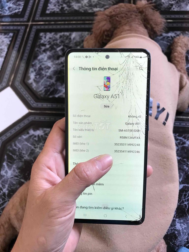 Samsung Galaxy A51 128GB Xanh Đã dùng. Mua bán Điện thoại tại Huyện Hóc Môn Tp Hồ Chí Minh được đăng bởi Nguyễn Tươi hình 1