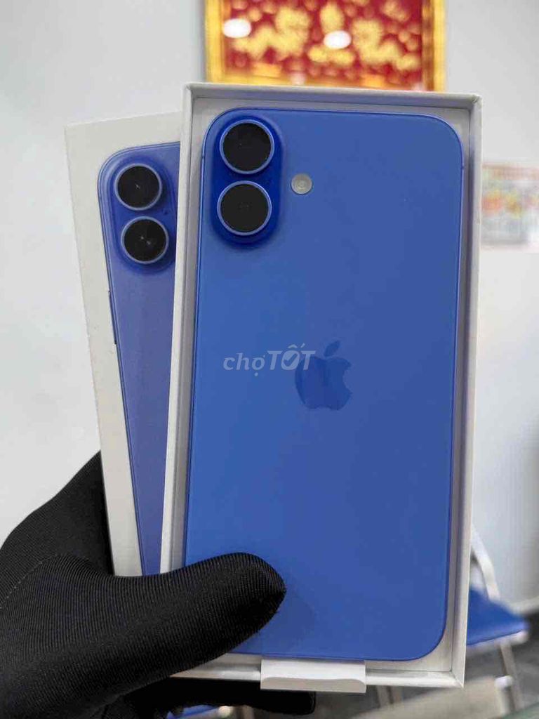 iphone 16plus 256gb blue vn/a pin95 fullbox. Mua bán Điện thoại tại Quận 3 Tp Hồ Chí Minh được đăng bởi Nam Á Mobile hình 1