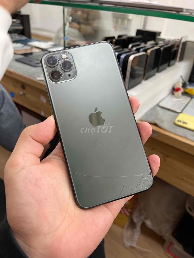 SALE IPhone 11prm 256 G zin all Vỡ lưng giá tốt