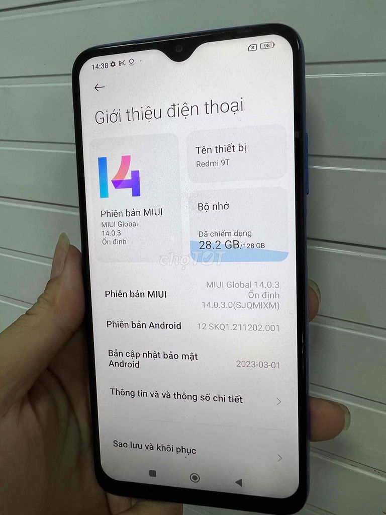 redmi 9t ram 6