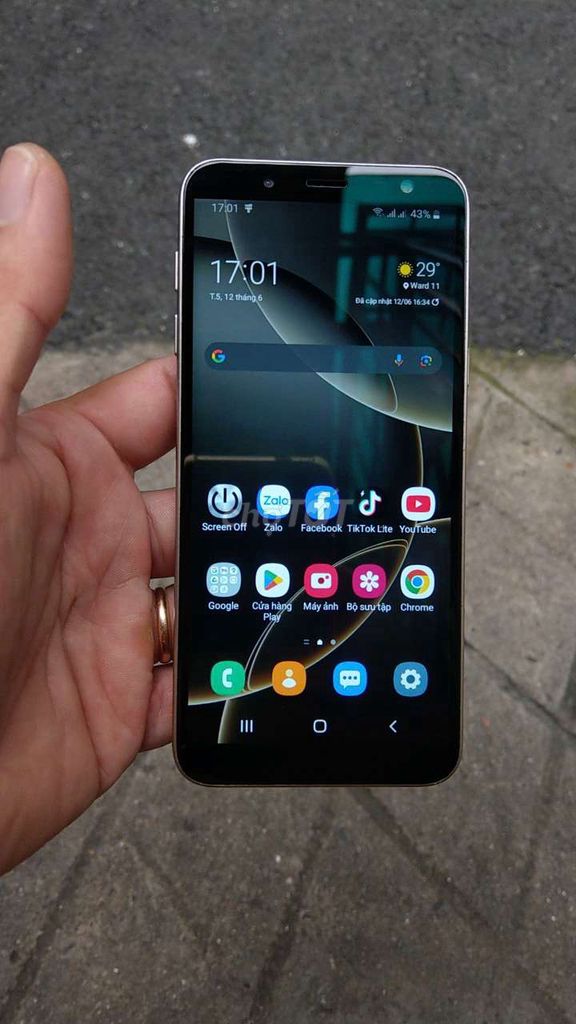 Samsung J6 2Sim Full Đẹp Zalo Yutube Mượt Pin Trâu. Mua bán Điện thoại tại Quận Gò Vấp Tp Hồ Chí Minh được đăng bởi Mobile GV TH hình 7