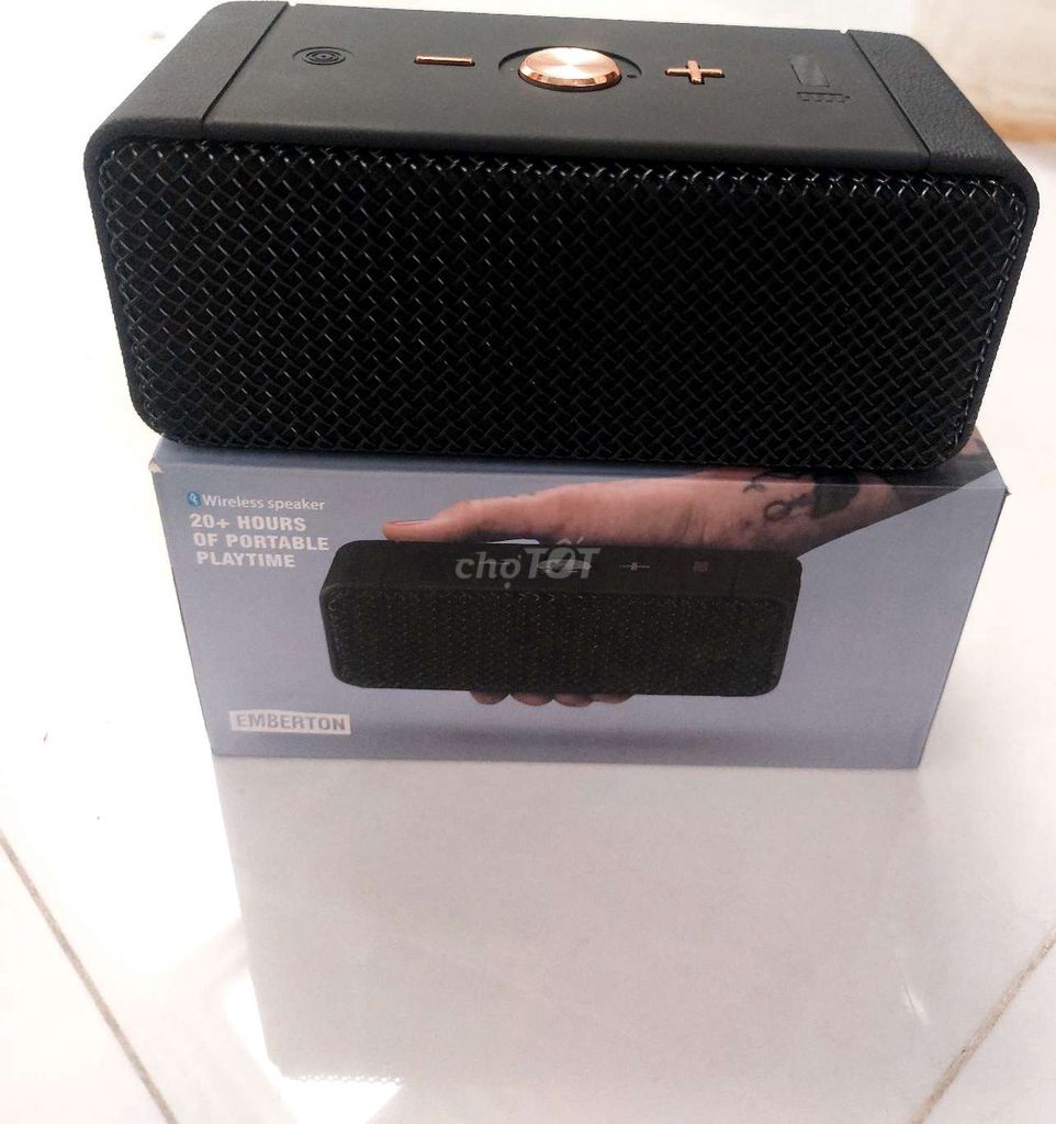 Loa Bluetooth Marshall Emberton Đen. Mua bán Tivi, Âm thanh tại Thành phố Biên Hòa Đồng Nai được đăng bởi hậu  hình 1