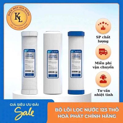 Bộ Lõi Lọc Nước Thô 1 2 3 Hoà Phát- Sunhouse.... Mua bán Nội thất, đồ gia dụng khác tại Quận Gò Vấp Tp Hồ Chí Minh được đăng bởi Le Tuấn