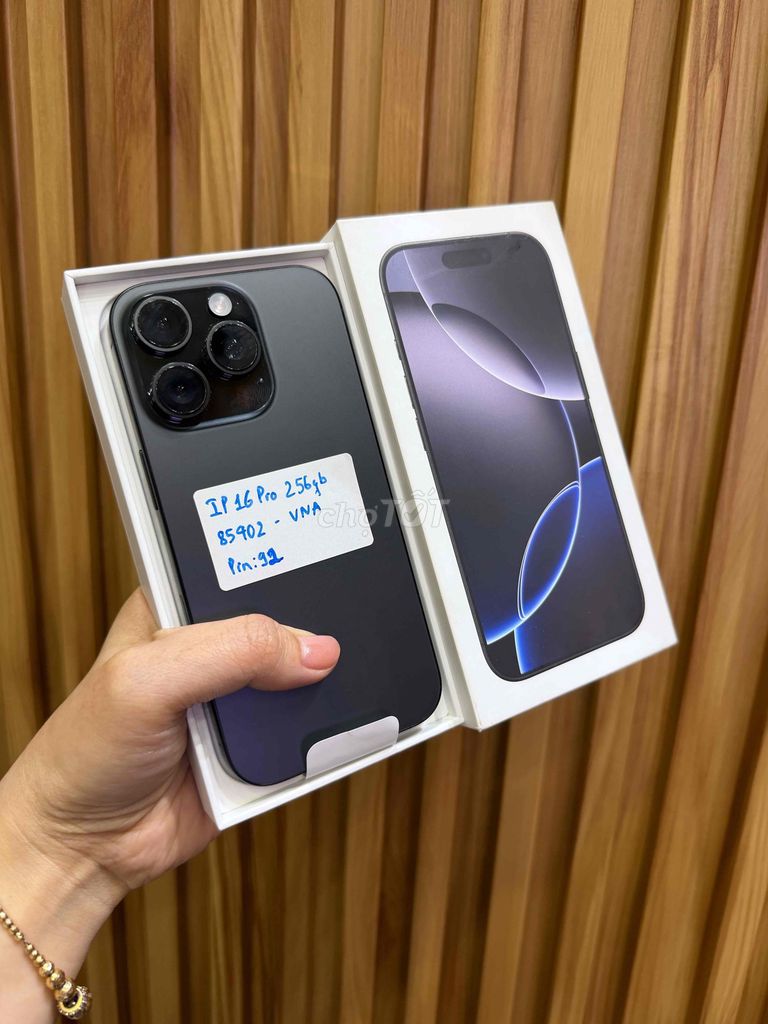 iPhone 16 Pro 256GB bản VN  pin 92 fullbox. Mua bán Điện thoại tại Quận 10 Tp Hồ Chí Minh được đăng bởi Đăng Sơn Store hình 1