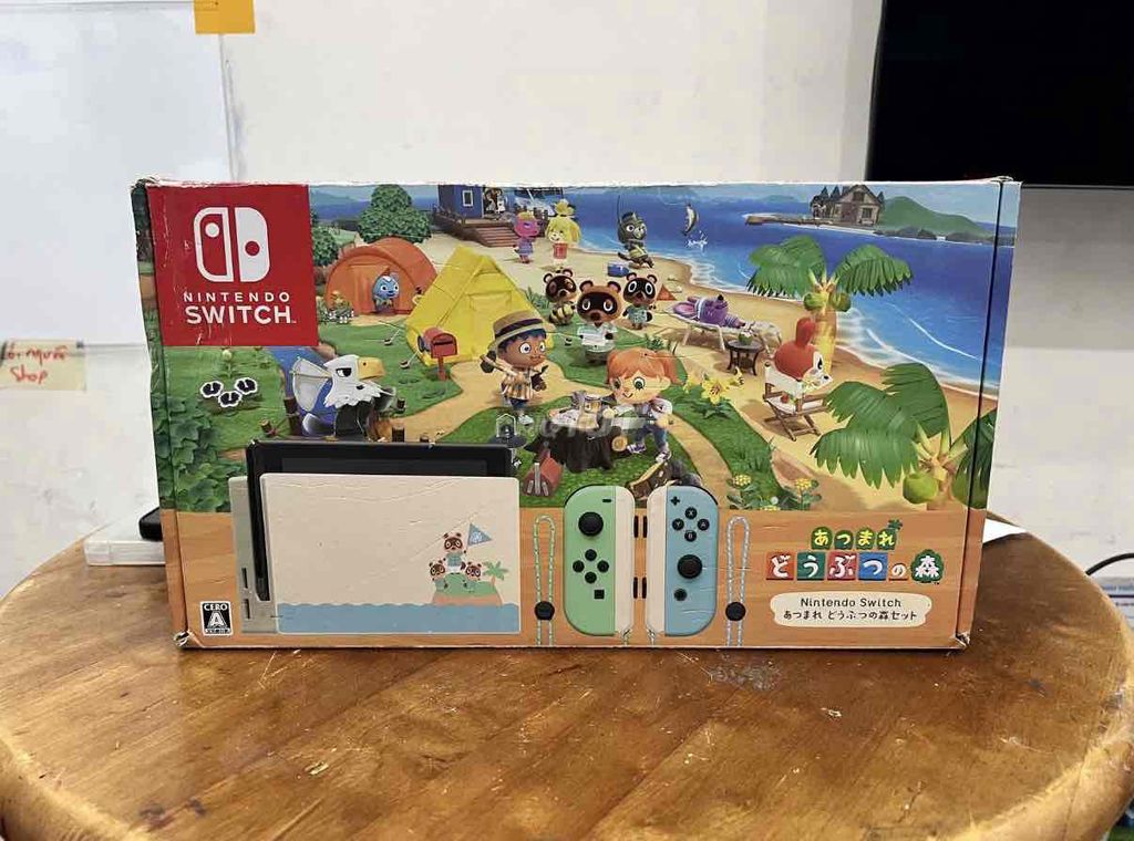 Nintendo Switch V2 Animal Crossing Xanh ngọc 128GB. Mua bán Thiết bị chơi game tại Quận 1 Tp Hồ Chí Minh được đăng bởi Võ Ngọc Quỳnh Anh hình 1