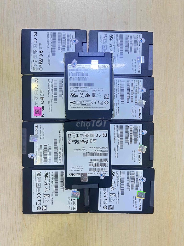 Ổ cứng SSD SanDisk 128GB. Mua bán Linh kiện (RAM, Card...) tại Thành phố Mỹ Tho Tiền Giang được đăng bởi Vi Tính Thanh Khang hình 1