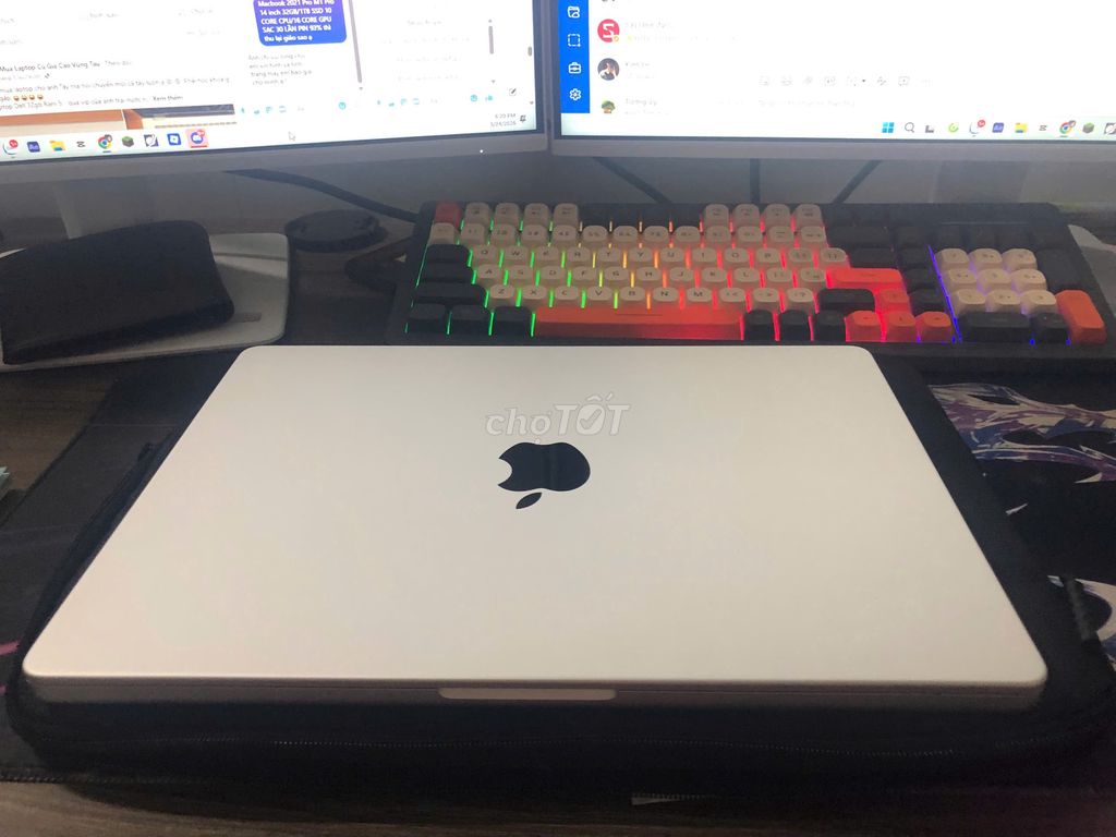 Apple Macbook Pro M1 Pro 14 inch 32GB/1TB. Mua bán Laptop tại Quận 12 Tp Hồ Chí Minh được đăng bởi Nguyễn Đại Tài hình 1