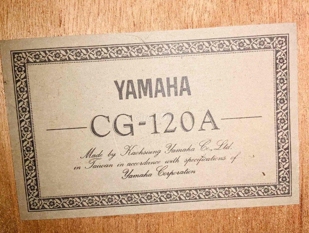 Yamaha CG120A