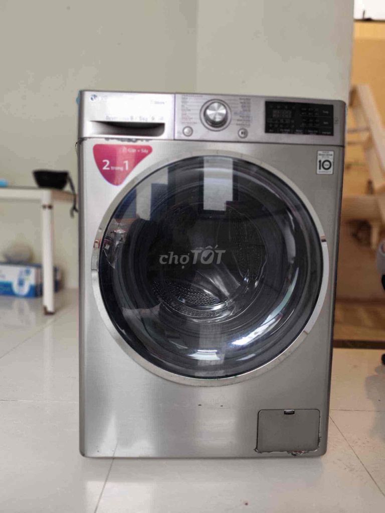 Pass rẻ máy giặt Sấy LG 9kg cửa trước