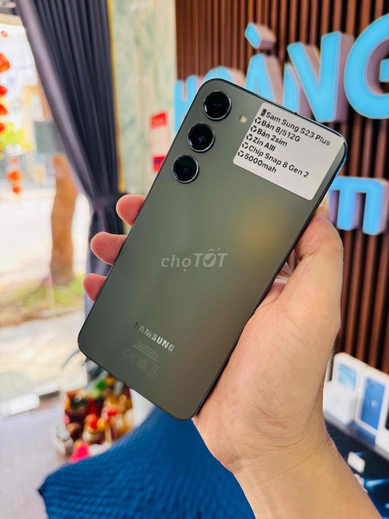📲Samsung S23 Plus 512GB Xám. Mua bán Điện thoại tại Thành phố Huế Thừa Thiên Huế được đăng bởi Hoàng Lộc Smartphone  hình 1