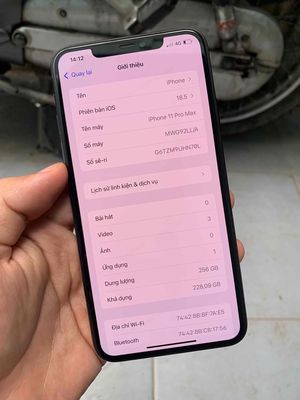 iPhone 11 Pro Max ICCID 256GB. Mua bán Điện thoại tại Quận Phú Nhuận Tp Hồ Chí Minh được đăng bởi Nguyen