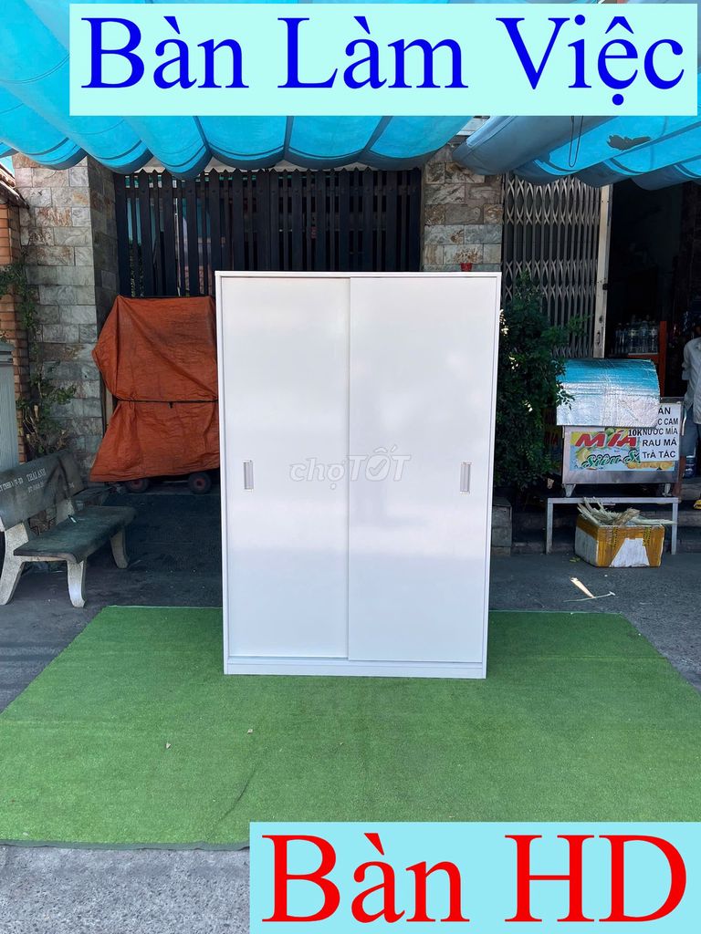 Tủ quần áo_Tủ quần áo cửa lùa=Tủ quần áo gổ 1m2_3. Mua bán Tủ, kệ gia đình tại Quận Gò Vấp Tp Hồ Chí Minh được đăng bởi CỬA HÀNG NỘI THẤT THANH LÝ hình 1