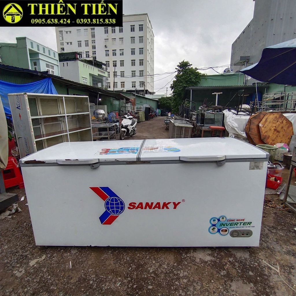 Thanh lý tủ đông Sanaky 761 lít inverter