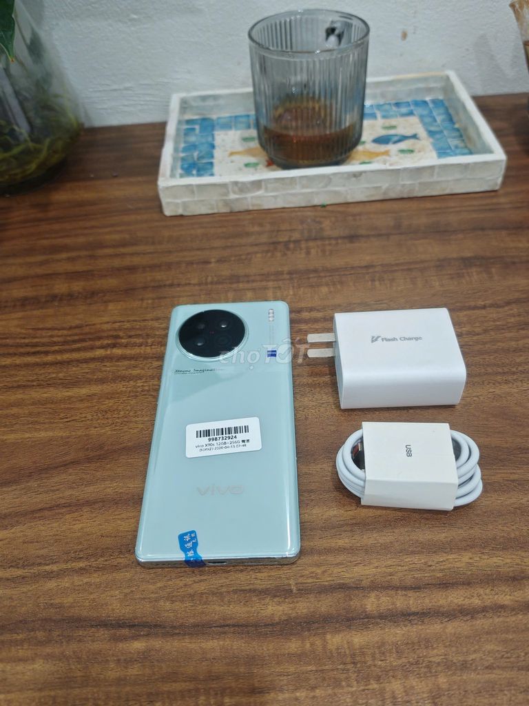 Vivo X90S 12/256 Xanh sạc 80w flsah có ship COD. Mua bán Điện thoại tại Quận Hoàng Mai Hà Nội được đăng bởi Trần Ngọc Hiếu hình 1